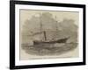 The American Steam-Ship, Arctic, Employed in Sounding for the Atlantic Telegraph-null-Framed Giclee Print