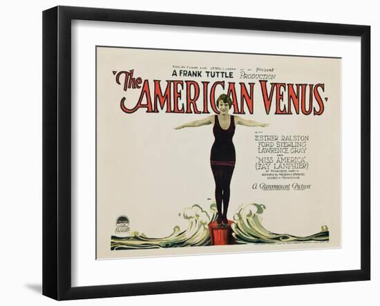 The American Venus, 1926-null-Framed Giclee Print