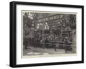 The American Watch Company of Waltham, Massachusetts, at the Inventions Exhibition-null-Framed Giclee Print