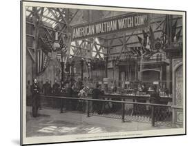 The American Watch Company of Waltham, Massachusetts, at the Inventions Exhibition-null-Mounted Giclee Print