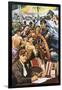 The American Writer, Jack London-Alberto Salinas-Framed Giclee Print