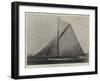 The American Yacht Defender-null-Framed Giclee Print