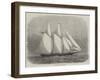 The American Yacht Sappho-Edwin Weedon-Framed Giclee Print