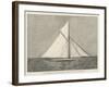 The American Yacht Vigilant, Opponent of the Valkyrie-null-Framed Giclee Print