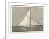 The American Yacht Vigilant, Opponent of the Valkyrie-null-Framed Giclee Print