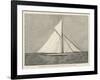 The American Yacht Vigilant, Opponent of the Valkyrie-null-Framed Giclee Print