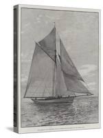 The American Yacht Volunteer, Built to Compete with the Thistle for the America Cup-null-Stretched Canvas