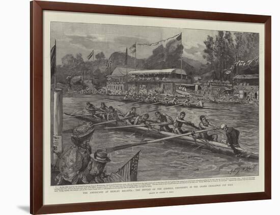 The Americans at Henley Regatta-Sydney Prior Hall-Framed Giclee Print