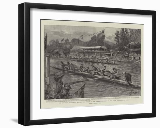 The Americans at Henley Regatta-Sydney Prior Hall-Framed Giclee Print