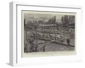 The Americans at Henley Regatta-Sydney Prior Hall-Framed Giclee Print