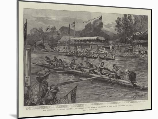 The Americans at Henley Regatta-Sydney Prior Hall-Mounted Giclee Print