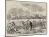 The Americans Playing Base-Ball at Prince's Ground-Charles Robinson-Mounted Giclee Print