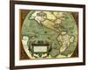 The Americas, 1584-Science Source-Framed Giclee Print