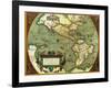The Americas, 1584-Science Source-Framed Giclee Print