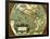 The Americas, 1584-Science Source-Framed Giclee Print