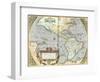 The Americas, 1592-Abraham Ortelius-Framed Premium Giclee Print