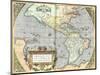 The Americas, 1592-Abraham Ortelius-Mounted Premium Giclee Print