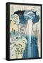 The Amida Waterfall in the Far Reaches of the Kisokaido Road-Trends International-Framed Poster