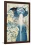 The Amida Waterfall in the Far Reaches of the Kisokaido Road-Trends International-Framed Poster