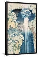 The Amida Waterfall in the Far Reaches of the Kisokaido Road-Trends International-Framed Poster