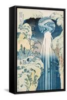 The Amida Waterfall in the Far Reaches of the Kisokaido Road-Trends International-Framed Stretched Canvas