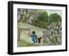 The Amish Flower Shop-Tina Nichols-Framed Giclee Print