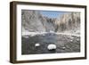 The Ammer in Winter with Ice and Snow-Wolfgang Filser-Framed Photographic Print