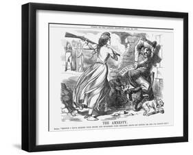 The Amnesty, 1863-John Tenniel-Framed Giclee Print