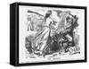 The Amnesty, 1863-John Tenniel-Framed Stretched Canvas