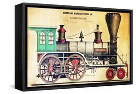 The Amoskeag-J.H. Bufford-Framed Stretched Canvas