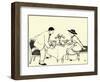 The amourous cheat-Arthur Rackham-Framed Giclee Print