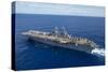 The Amphibious Assault Ship USS Boxer Transits the Pacific Ocean-null-Stretched Canvas