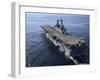 The Amphibious Assault Ship USS Kearsarge Transits the Atlantic Ocean-Stocktrek Images-Framed Photographic Print