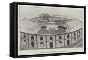 The Amphitheatre at Beziers-null-Framed Stretched Canvas