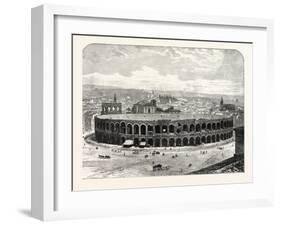 The Amphitheatre at Verona-null-Framed Giclee Print