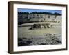 The Amphitheatre in Italica-null-Framed Giclee Print