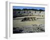 The Amphitheatre in Italica-null-Framed Giclee Print