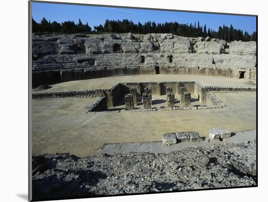 The Amphitheatre in Italica-null-Mounted Giclee Print