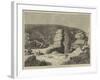 The Amphitheatre of Beliddea, Cornwall, from Pen Olver-R. Dudley-Framed Giclee Print