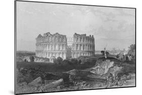 The Amphitheatre of El Jenn, 1841-John Sands-Mounted Giclee Print
