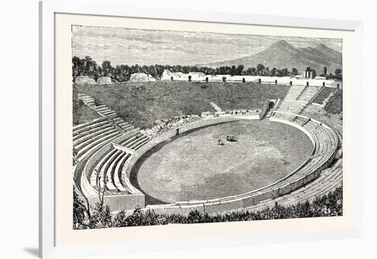 The Amphitheatre Pompeii-null-Framed Giclee Print