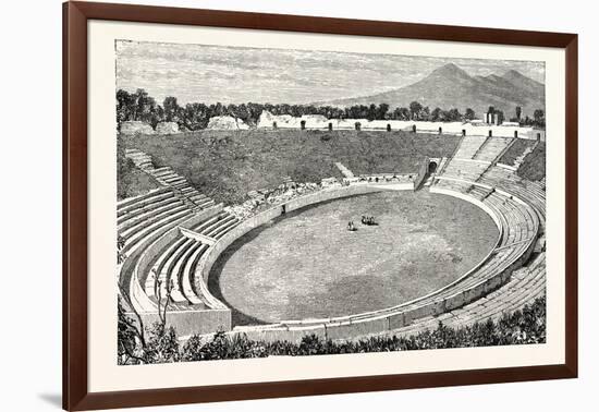 The Amphitheatre Pompeii-null-Framed Giclee Print