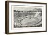 The Amphitheatre Pompeii-null-Framed Premium Giclee Print