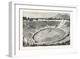 The Amphitheatre Pompeii-null-Framed Giclee Print