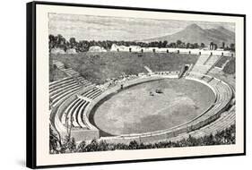 The Amphitheatre Pompeii-null-Framed Stretched Canvas