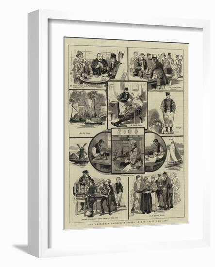 The Amsterdam Exhibition, Notes in and About the City-null-Framed Giclee Print