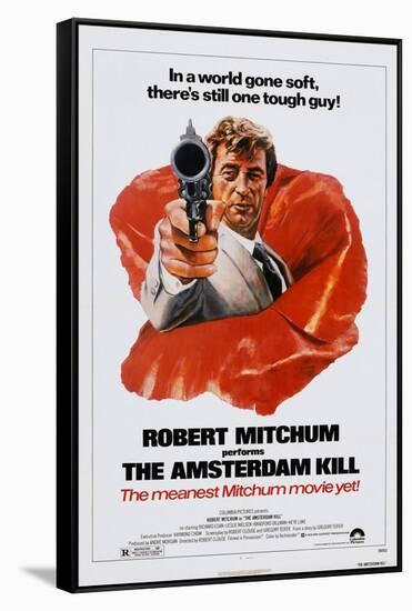 The Amsterdam Kill, Robert Mitchum, 1977-null-Framed Stretched Canvas
