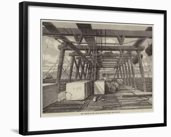 The Amsterdam Sea Canal Harbour Works-null-Framed Giclee Print