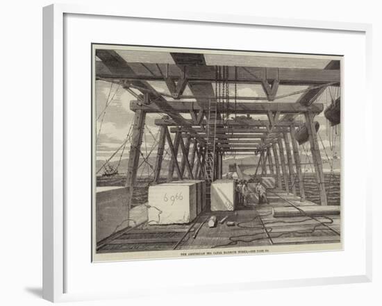 The Amsterdam Sea Canal Harbour Works-null-Framed Giclee Print