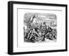 The Amusement of the Soldiers before Sevastopol, 1855-null-Framed Giclee Print